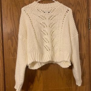 Forever 21 crème sweater